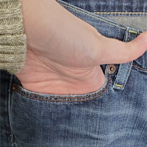 Lucky Brand Blue Jeans Legend Zoe Boot Jeans Size 4 / 27 ~ Casual Streetwear - Picture 13 of 14